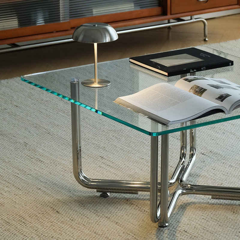 Geometrically Designed Durable Square Coffee Table