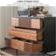 Commodes décoratives modernes en bois rétro-111067953