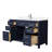 Beckett 54" Freestanding Single Bathroom Vanity with Cultured Marble Top-52605373-52605374-61131911