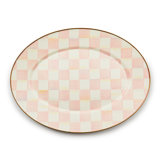 Rosy Check Medium Oval Platter