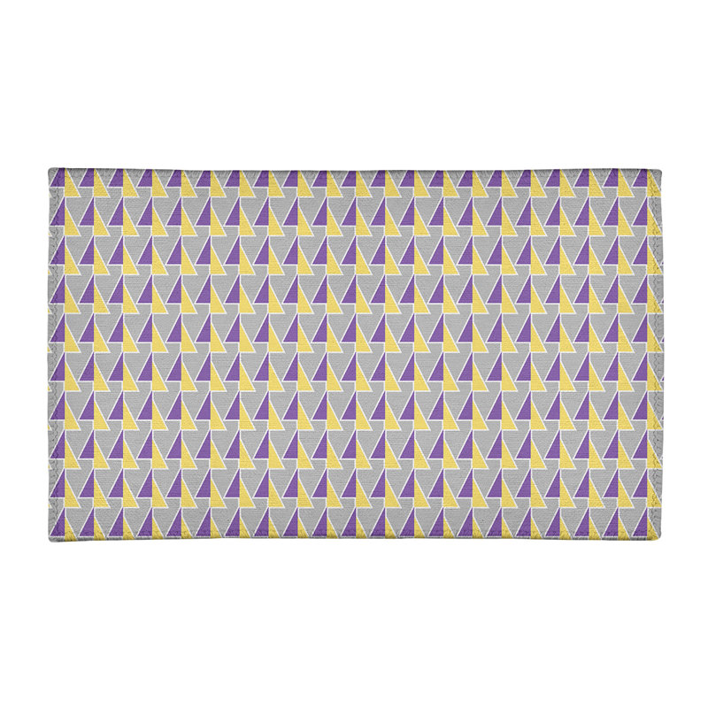 Chenille Geometric Indoor Rug, Rectangle 3' x 5'