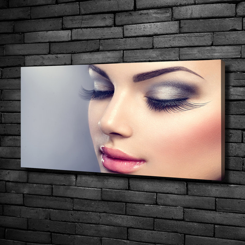Perfect Makeup - Wrapped Canvas Print
