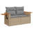  Garden Sofa Set Beige, Light Grey