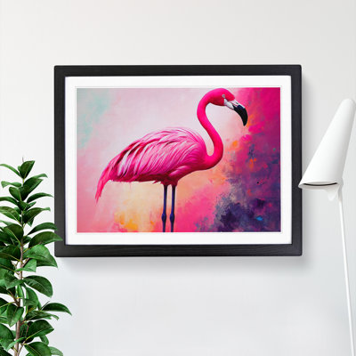 Cosmopolitan Flamingo - Framed Print