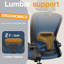Chaise de bureau ergonomique Everdene-360877263-340222552