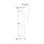 Moulure en polystyrène blanc apprêté P 3/4 po x l 3 po x L 78 po 3/4 po-132512064