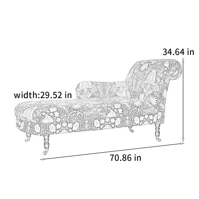 Chaise en bois de pin, Face à la droite