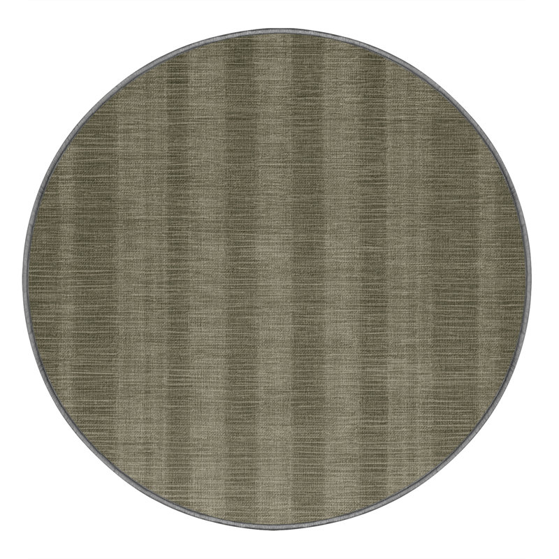 Tapis abstrait lavable à la machine, Rond 4 pi