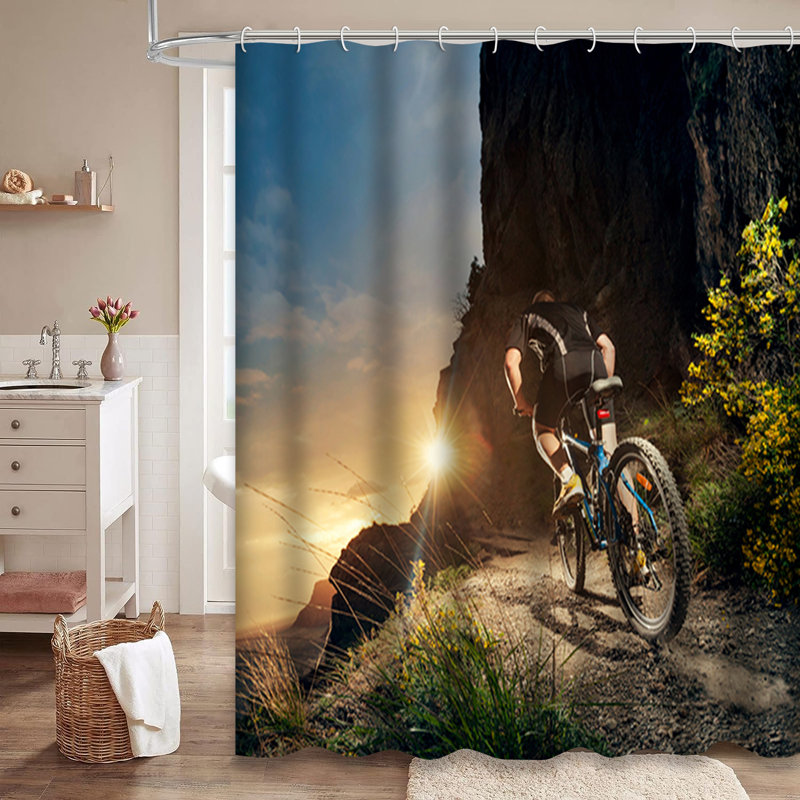 Rideau de douche Mountain Trail, 72" L x 84" W