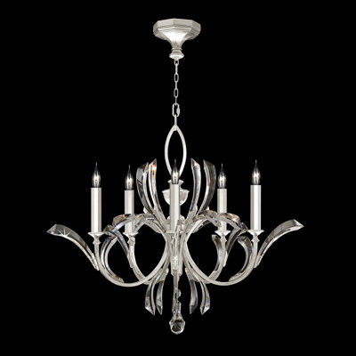 Beveled Arcs 5 - Light Chandelier