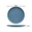 Waterside 12pc Pastel Blue Lipped Dinner Set