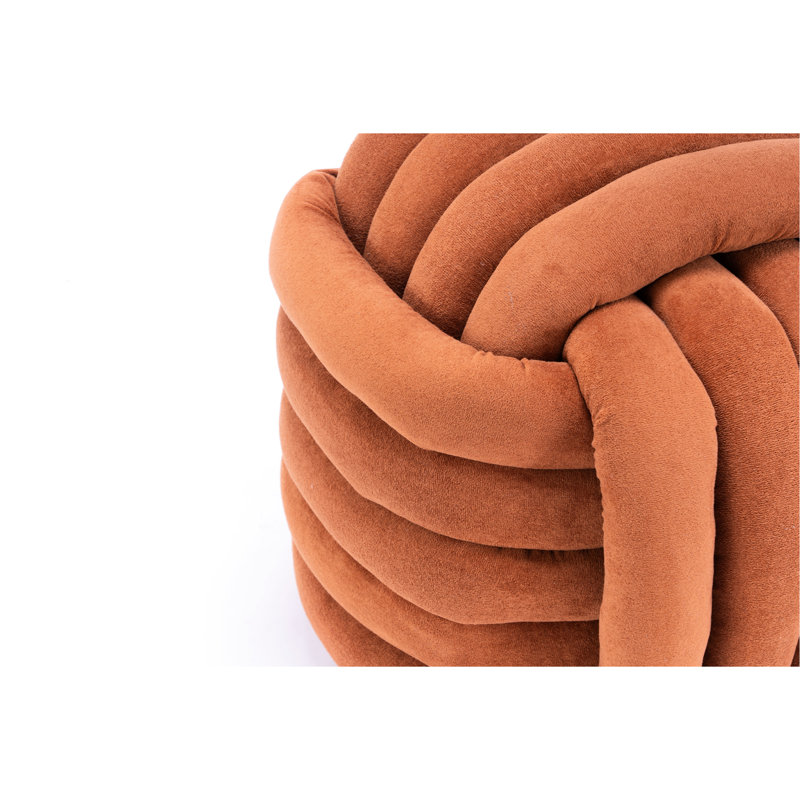 Comfortable Modern - Chenille Fabric In Orange For Living Areas. 19.29" D X W 18.22" H, 14.96 Lbs. Soft Chenille, Foam Filling, Wooden Frame, 250 Lbs Capacity, No Assembly Required Promptly Makeup