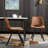 Chaucer Faux Leather Upholstered Dining Chair-488245547