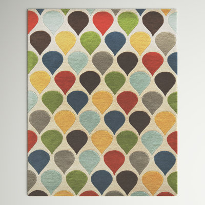 Javeed Geometric Handmade Wool Rug