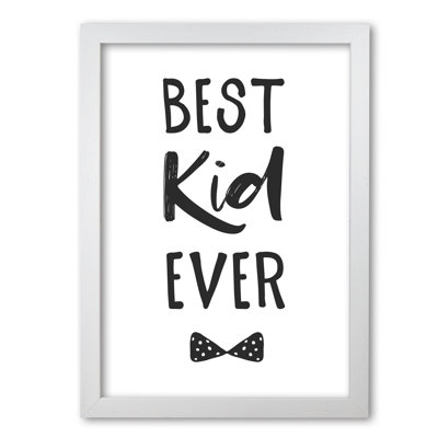 Best Kid Ever - Rectangle Print