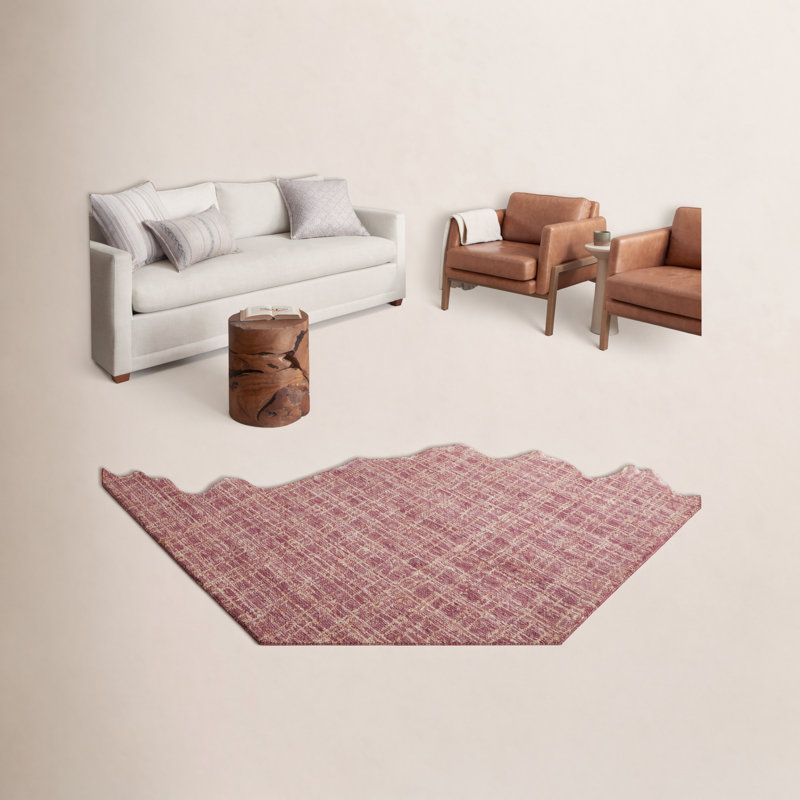 Tapis à carreaux / baies Chris Loves Julia x Loloi Polly, Rectangle 5 pi x 7 pi 6 po