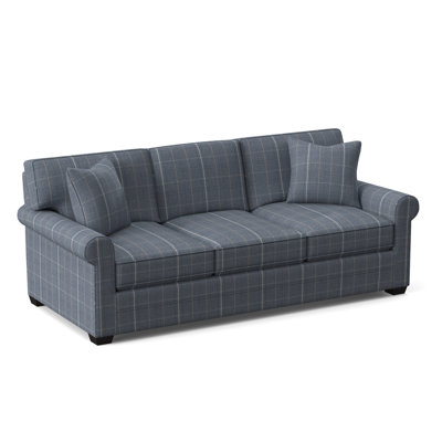 Bedford 86" Rolled Arm Sofa with Reversible Cushions by Braxton Culler