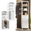 Caleyah Freestanding Linen Cabinet
