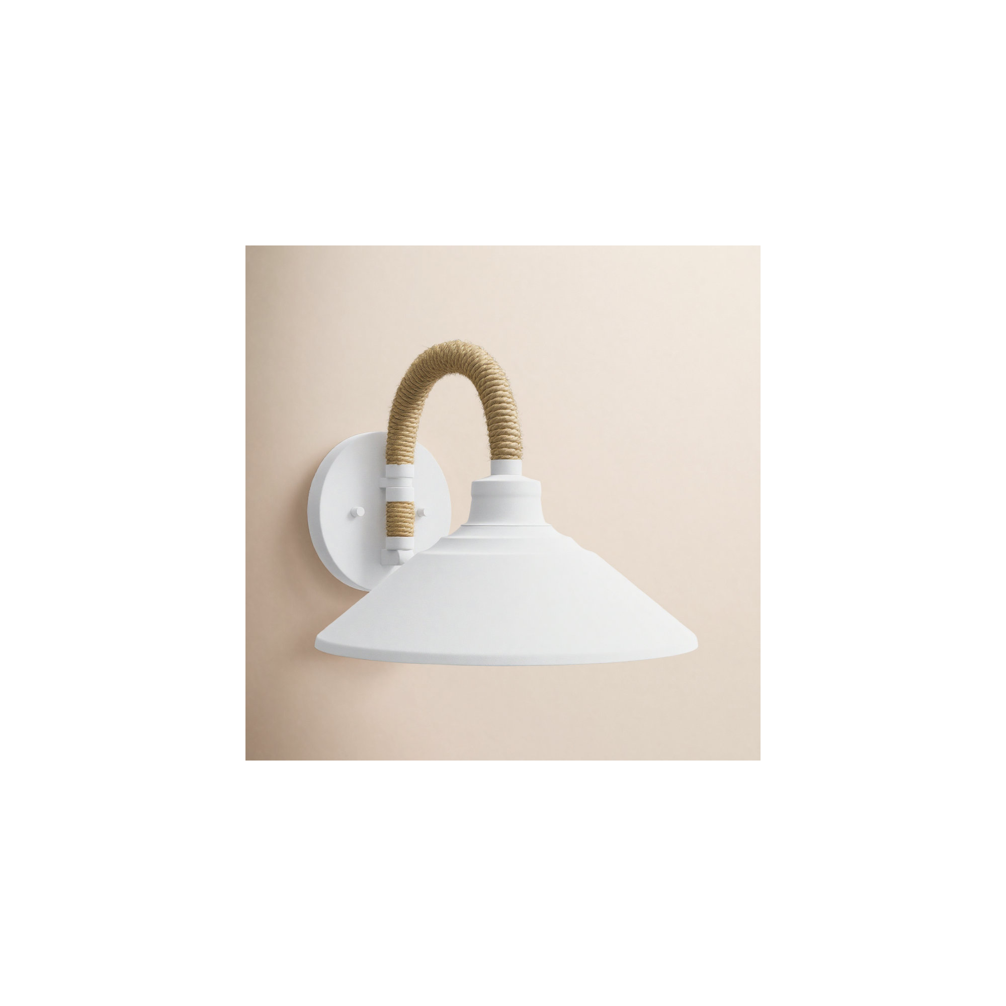 Reesie Single Light Steel Dimmable Spotlight, White