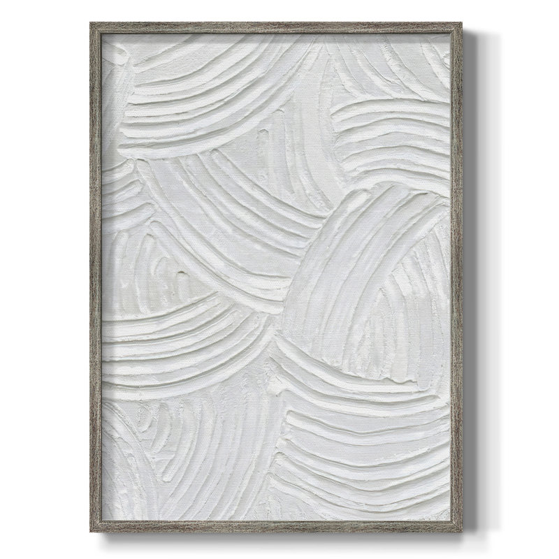 Sandstone Grooves I, reproduction encadrée - bois massif, H 15 po x l 12 po