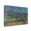 «Mont Saintevictoire» par Paul Cezanne - reproduction sur toile-152360559