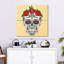 Crâne floral mexicain-1366978918