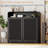 2x13-Gal Curved Tilt-Out Trash Cabinet with Hooks-136920120-136920122