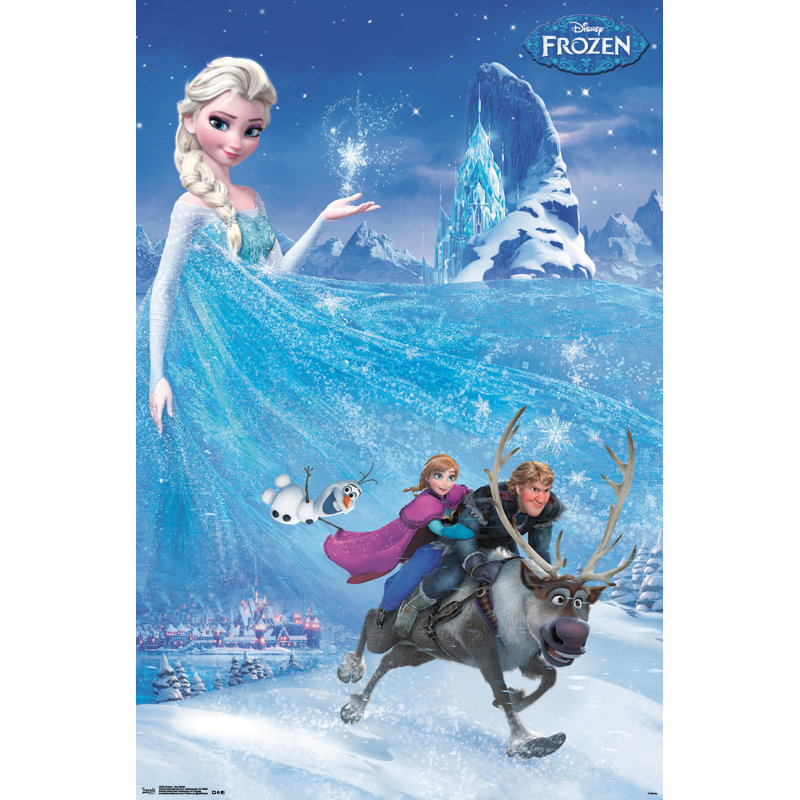 Disney Frozen Adventure Premium Paper Wall Poster