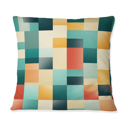 Checkered Throw Pillow