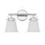 Éclairage pour salle de bain 4 lumières Savoy House Kaden en chrome poli-70337274-119772782-119772786