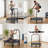 40" Foldable Mini Trampoline,Max Load 450Lbs Indoor Trampoline,With 4 Level Adjustable Foam Handle And Resistance Bands,Adult Exercise Trampoline For Home, Garden, And Gym-114292818
