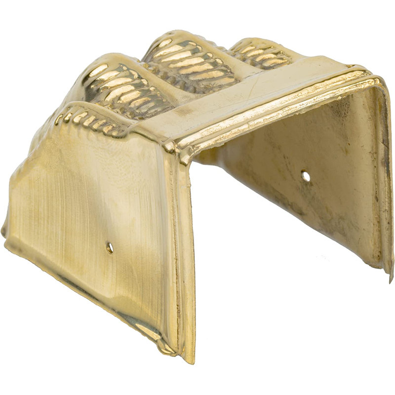Large Stamped Furniture Leg Claw Feet, Brass