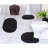 Hampton Crochet Absorbent Cotton Soft 3 Piece Bath Set-1371783933