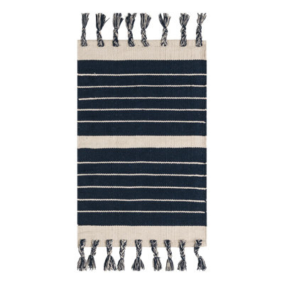 Iustin Cotton Striped Indoor Rug