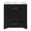 Meuble-lavabo 30 po avec lavabo en céramique-1112559062