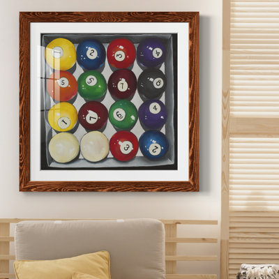 " Retro Billiards " Painting Print