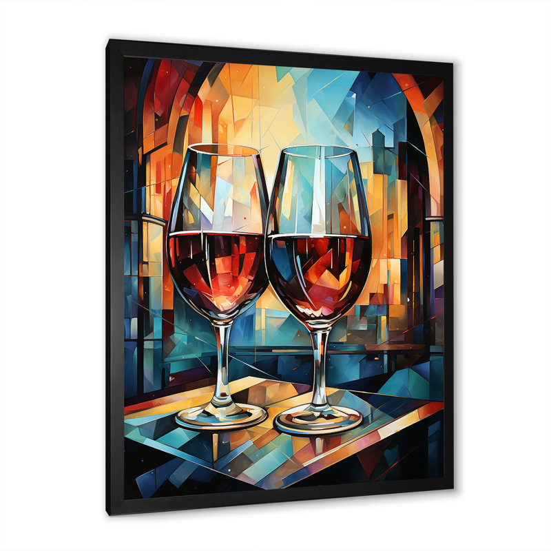 Toast Reflections II, reproduction d'art sur toile, Cadre simple noir, H 20 po x l 12 po x P 1 po