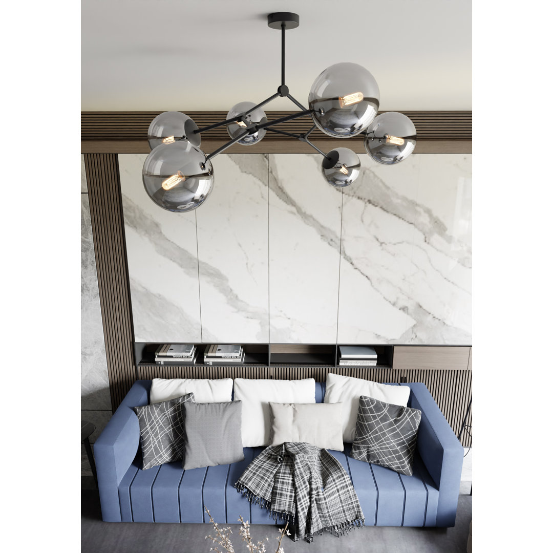 6-Light Sputnik Chandelier