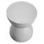 Double Drum Occasional Table hand-moulded in Lime Plaster