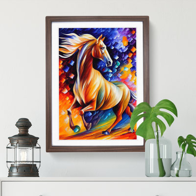 Horse Portrait No.1 - Single Picture Frame Painting