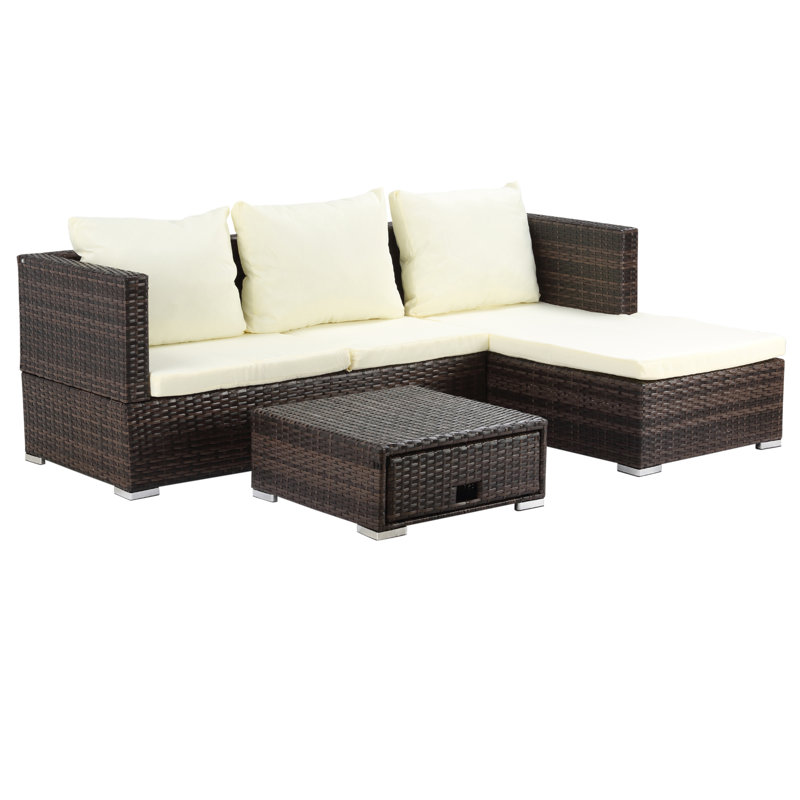 Rattan Sofa Set