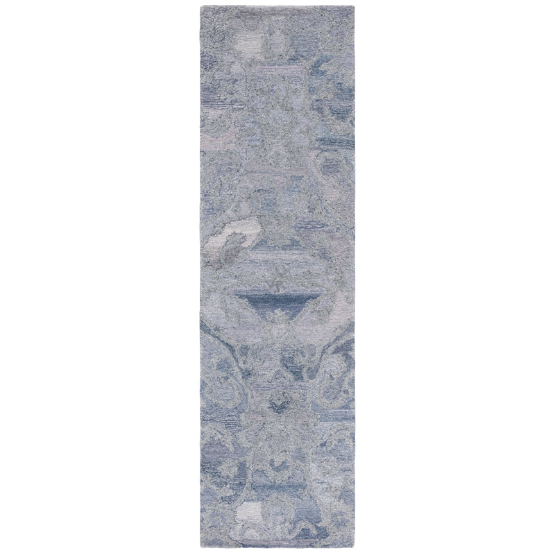 Anine Tufted Performance Performance Floral Rug, Runner 2'3" x 8'