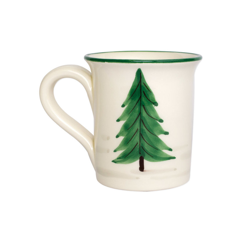 Old St. Nick Earthenware Coffee Mug