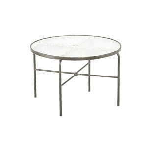 Table de salle à manger ronde en acrylique 42,5 po