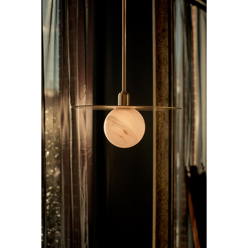 Rhoads Pendant (Natural Brass), Natural Brass