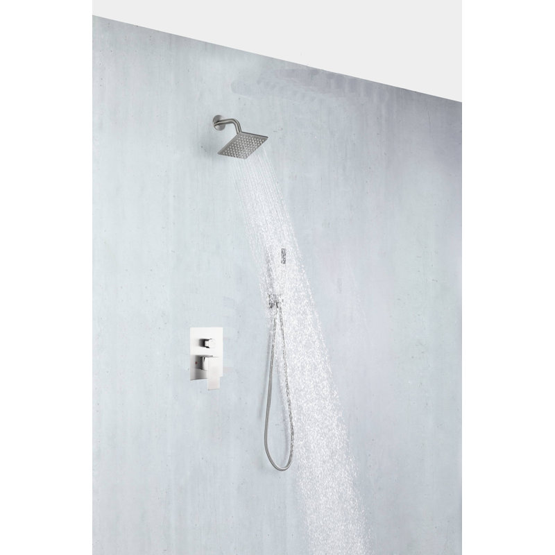 All-In-One Kit with Rough in-Valve, Brushed Nickel