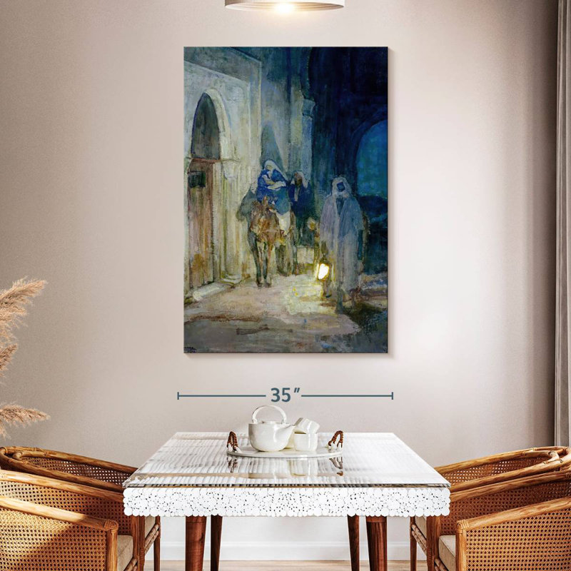 Leisha Flight Into Egypt 1923, 51" H x 34" W