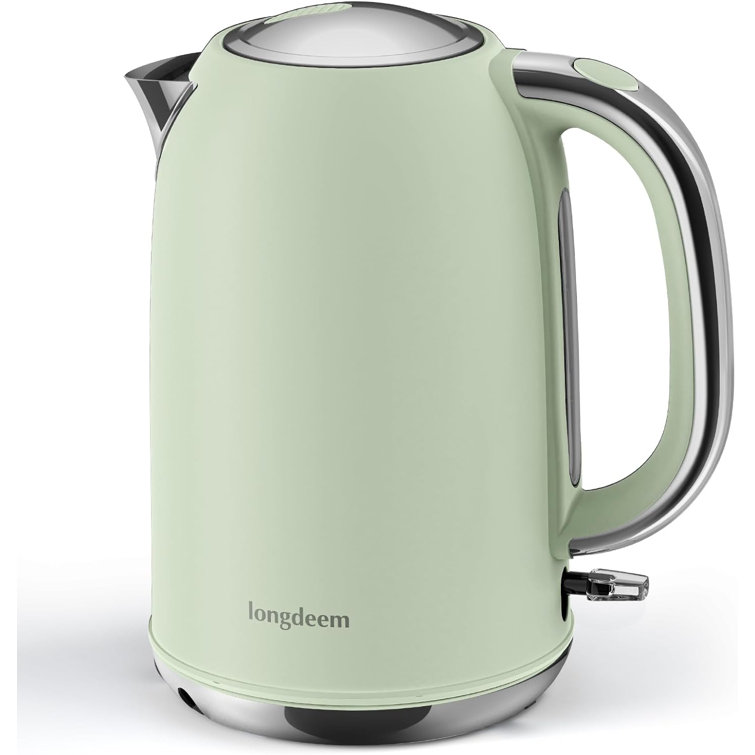 Stainless Steel 1.7L Electric Kettle 1500W Fast Boil with Auto