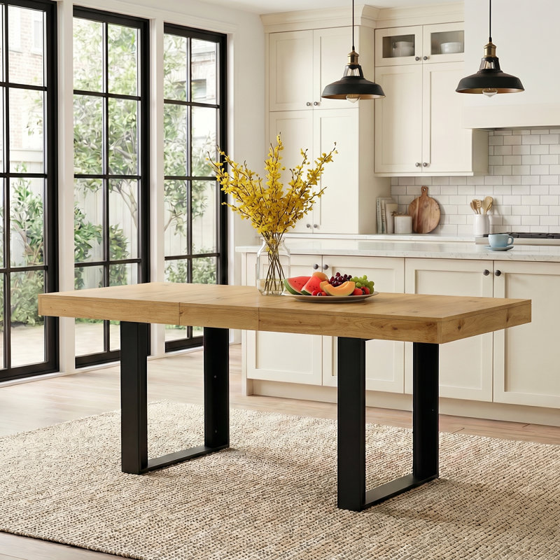 Extendable Dining Table, Oak