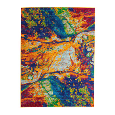 Malaija Abstract Indoor Rug